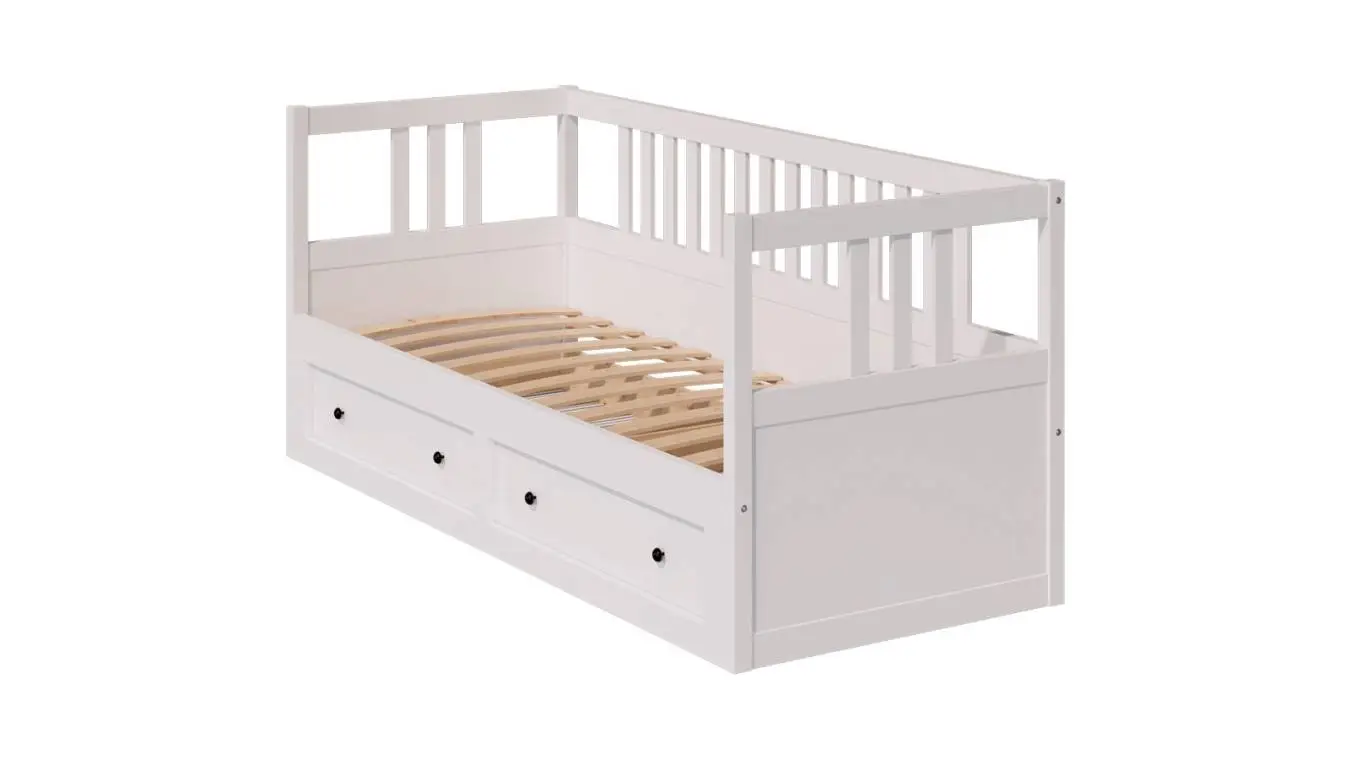 Детская кровать Ruby, белая Askona фото - 4 - большое изображение