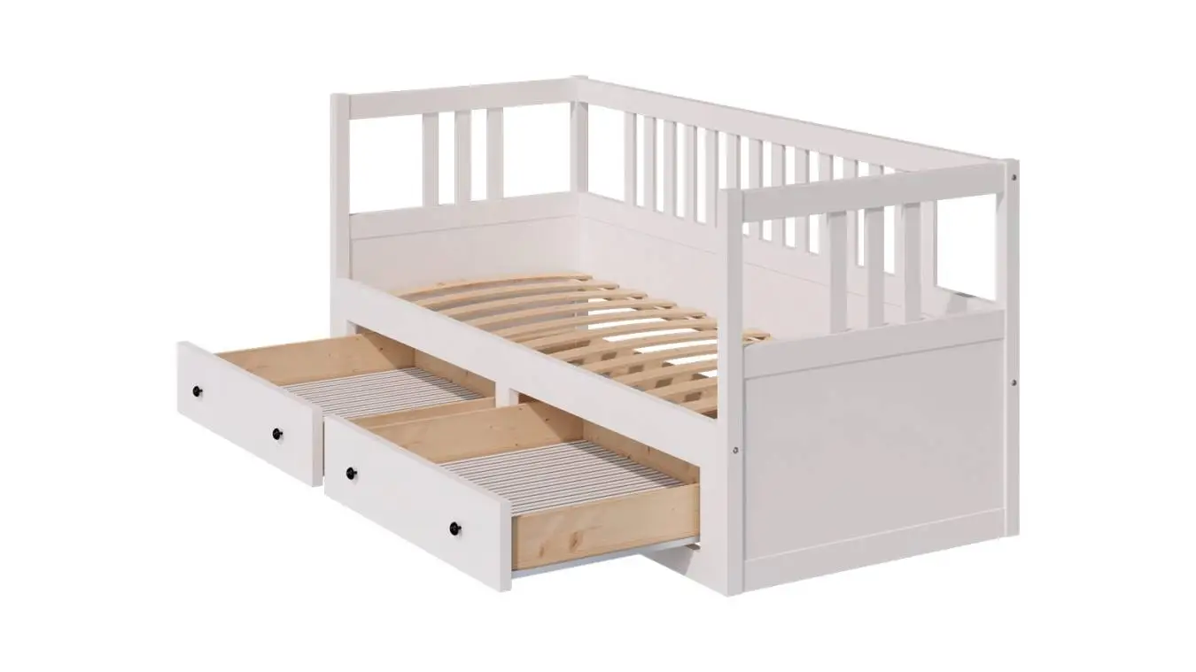Детская кровать Ruby, белая Askona фото - 2 - большое изображение