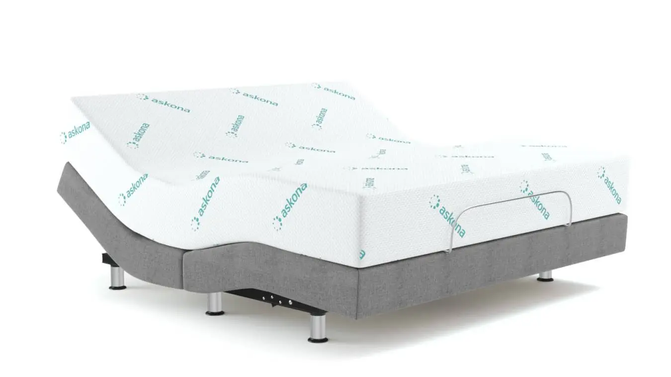Кровать на пульте управления Ergomotion 450 Grey + матрас Sleep Expert Profi Askona фотография товара - 2 - большое изображение